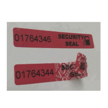 Custom security seal sticker tamper evident VOID tape